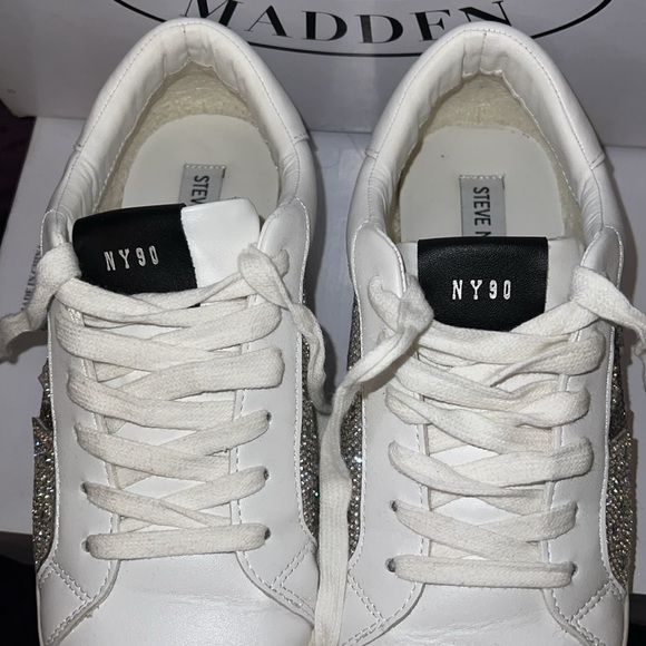 Steve Madden Star Rhinestone Sneakers - Picture 7 of 9